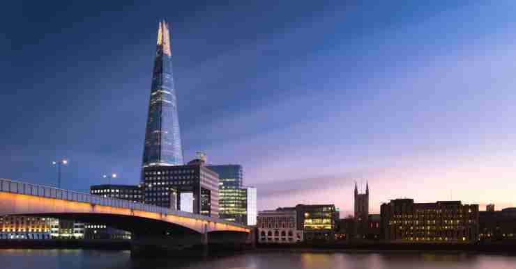 Howard Kennedy. View of London Bridge and the Shard.