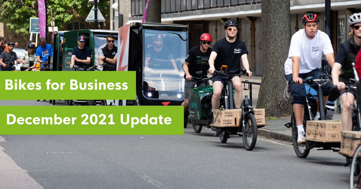 Bikes for Business December 2021 Update