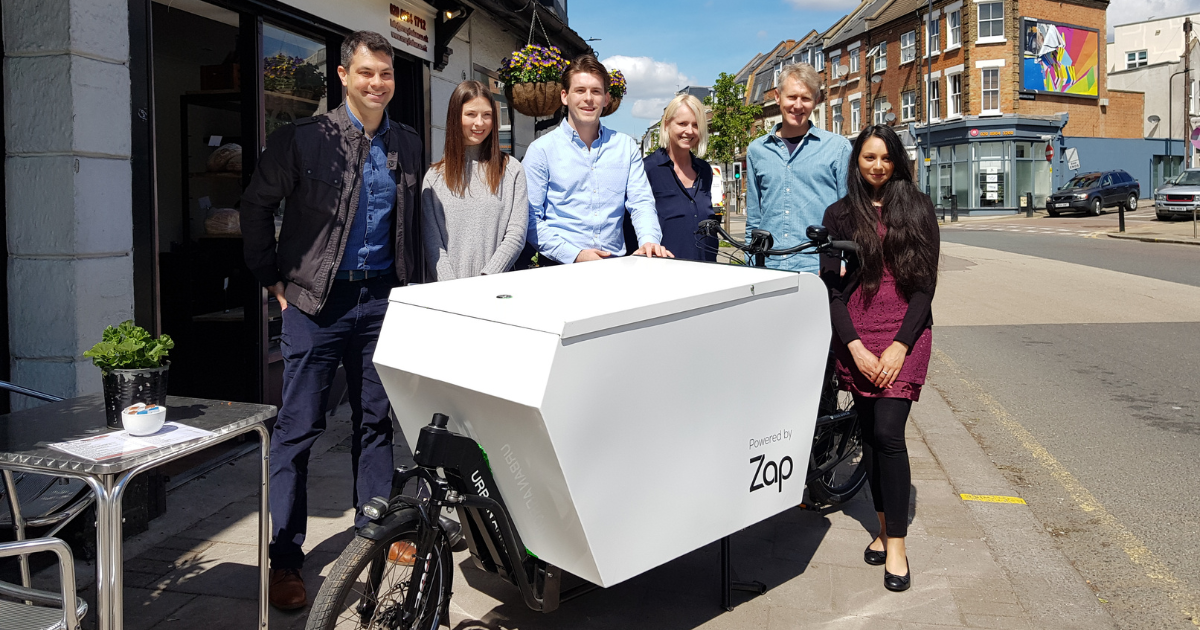 Brent cargo bike with Brent Council