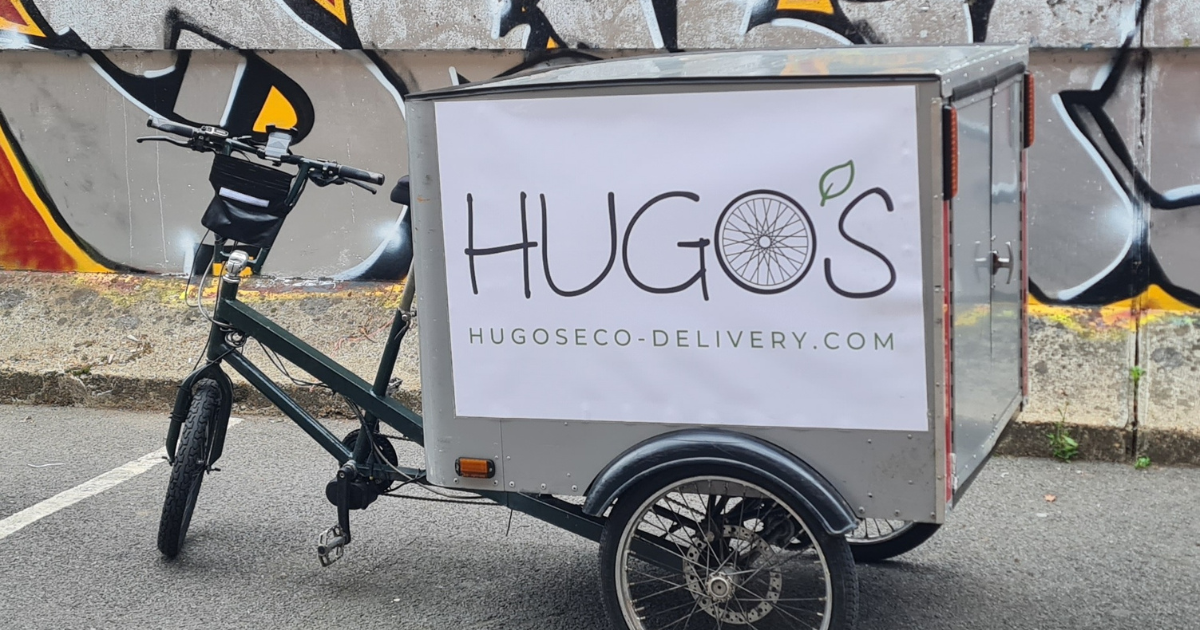 Hugo's Eco-Delivery cargo bike