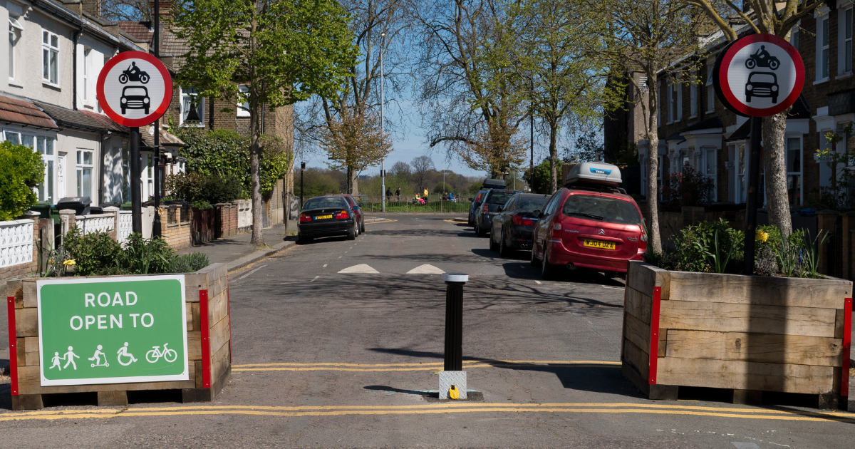 Low traffic neighbourhood.