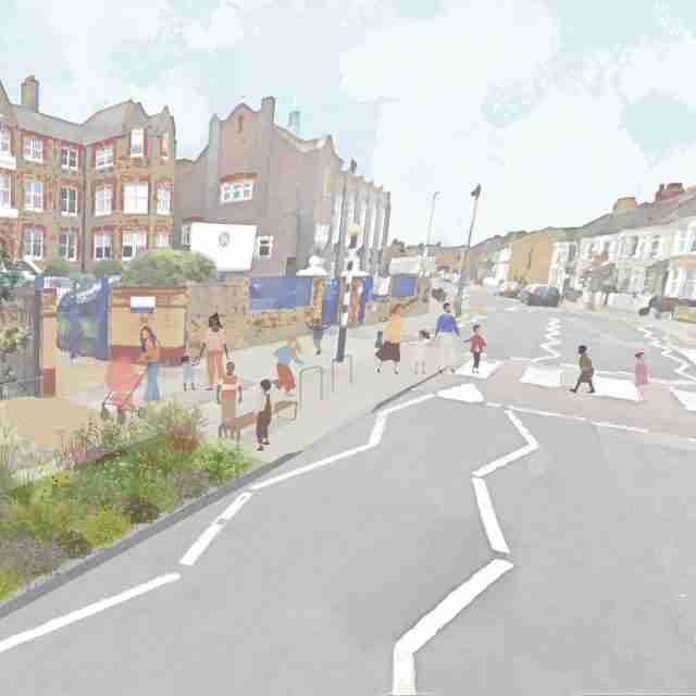 Designed street map for Brent Council