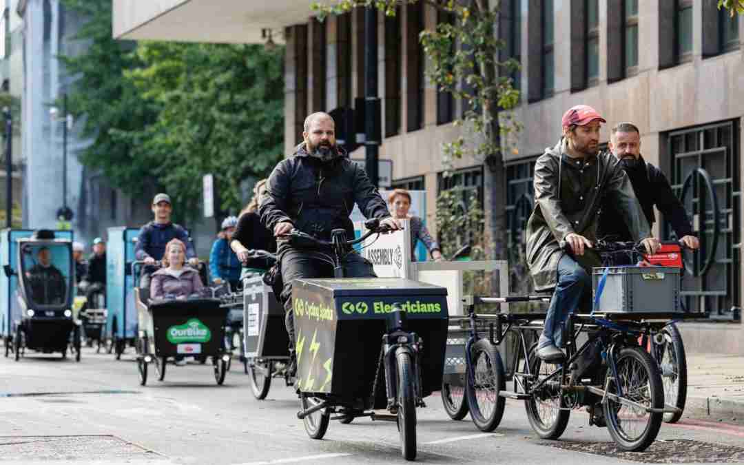 Cargo bikes and construction – a perfect match
